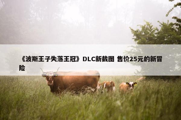 《波斯王子失落王冠》DLC新截图 售价25元的新冒险